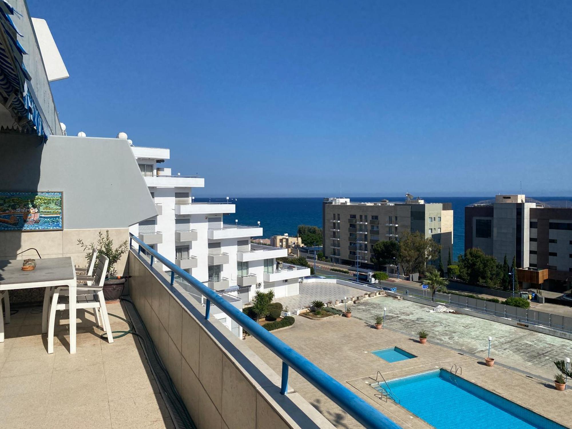 Alania Sea View Apartment Лимасол Экстерьер фото